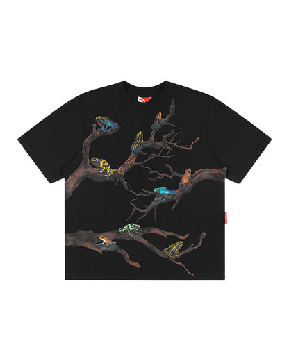 CAMISETA ANFIBIOS PRETA