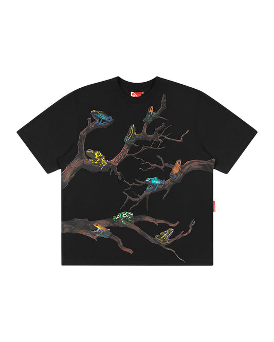 CAMISETA ANFIBIOS PRETA