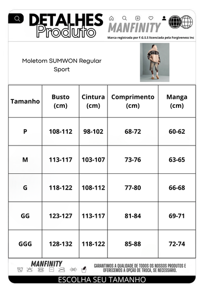 Moletom SMWN Regular Sport