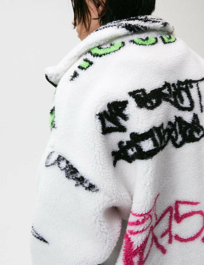 Jaqueta de Caxemira Two Eyes 1975.