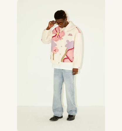 Jaqueta Loose Floral's