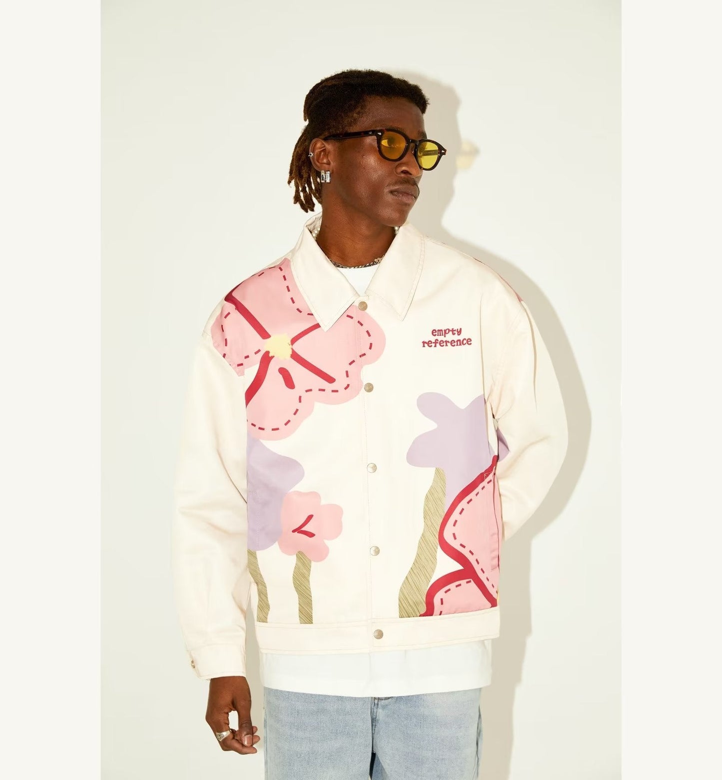 Jaqueta Loose Floral's