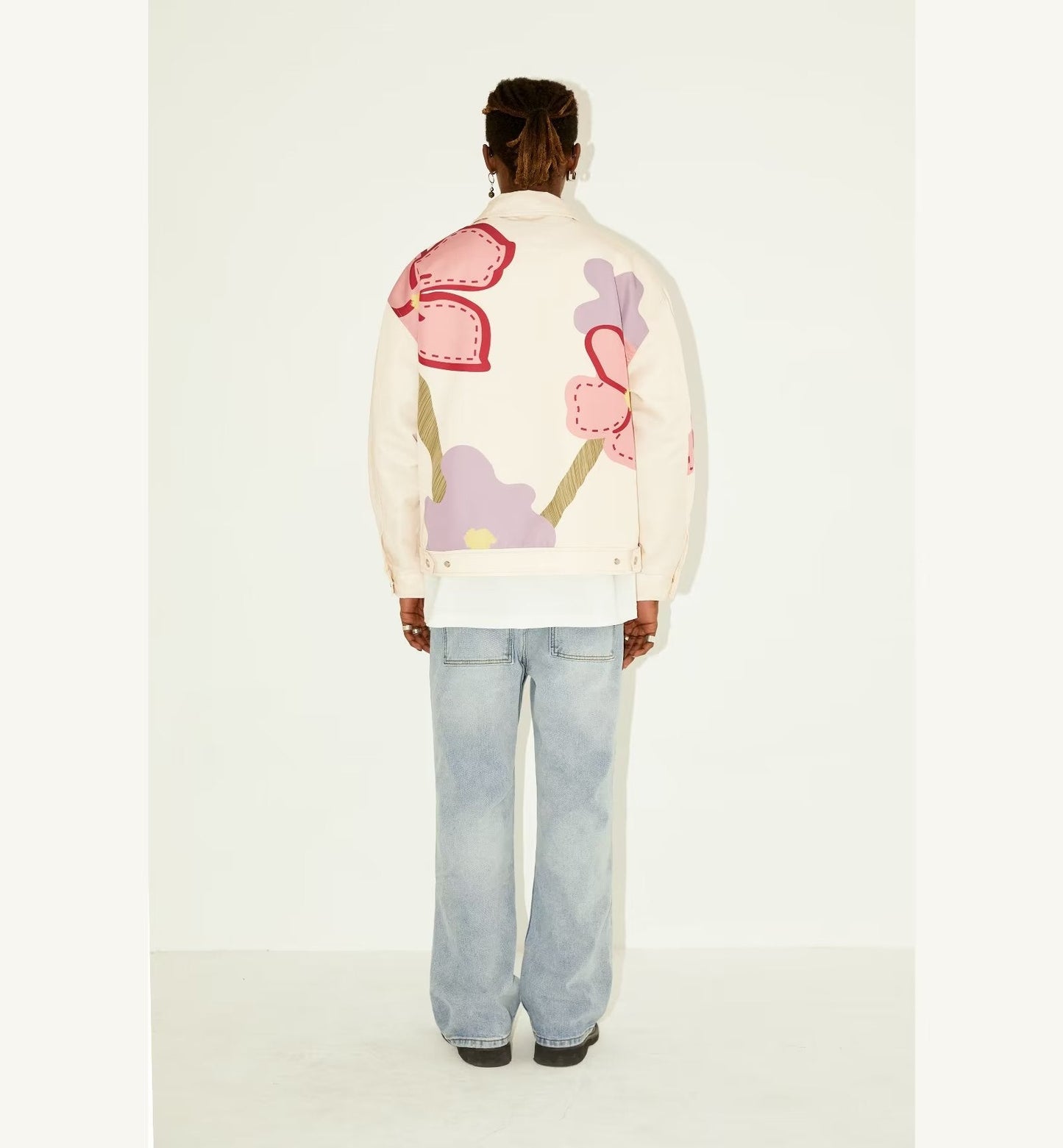 Jaqueta Loose Floral's