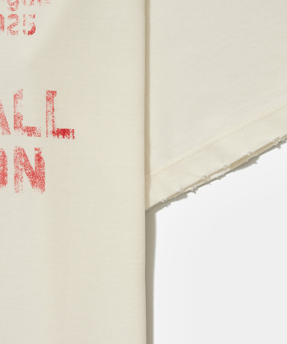 Football Association T-shirt Bone White