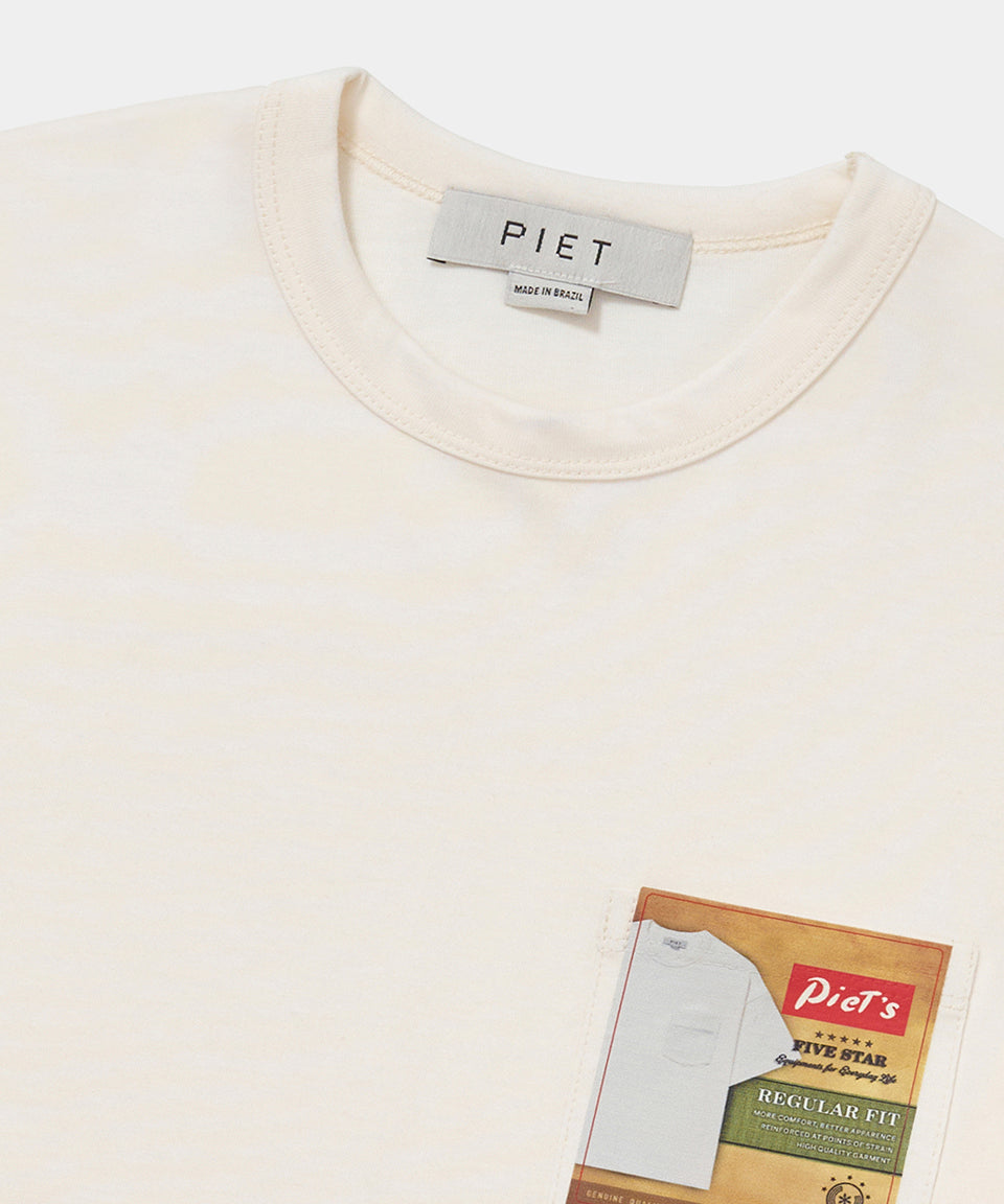 Brand New T-shirt Bone White