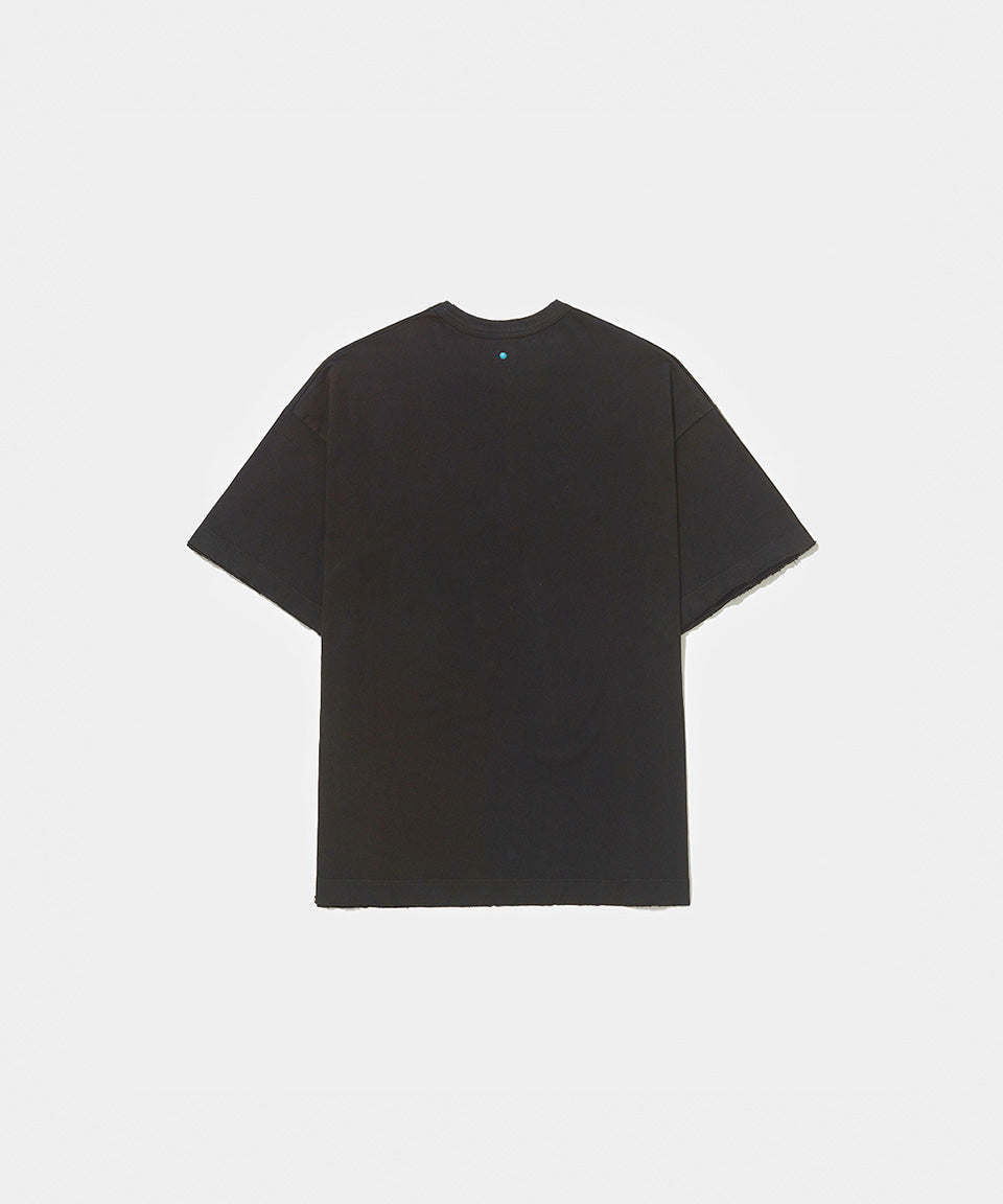 Logo T-shirt Vintage Black