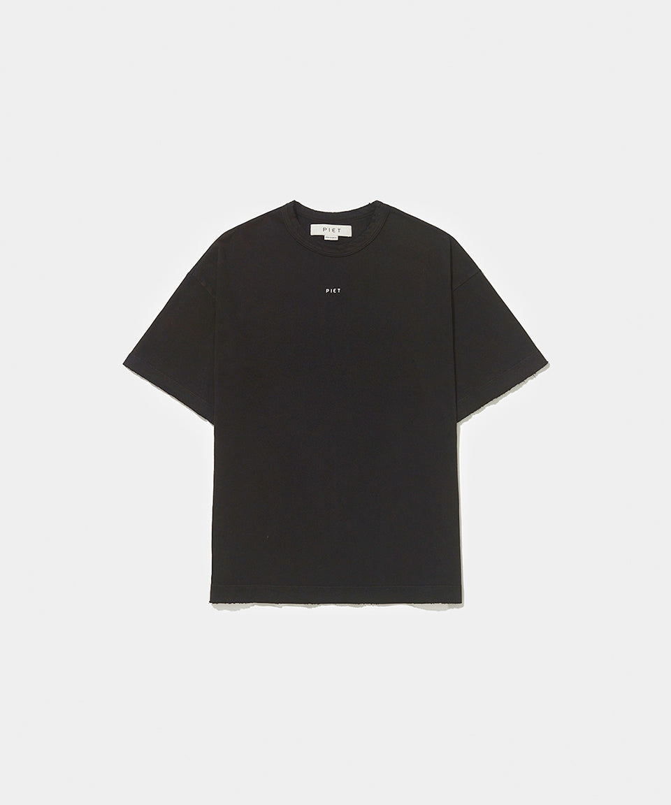 Logo T-shirt Vintage Black
