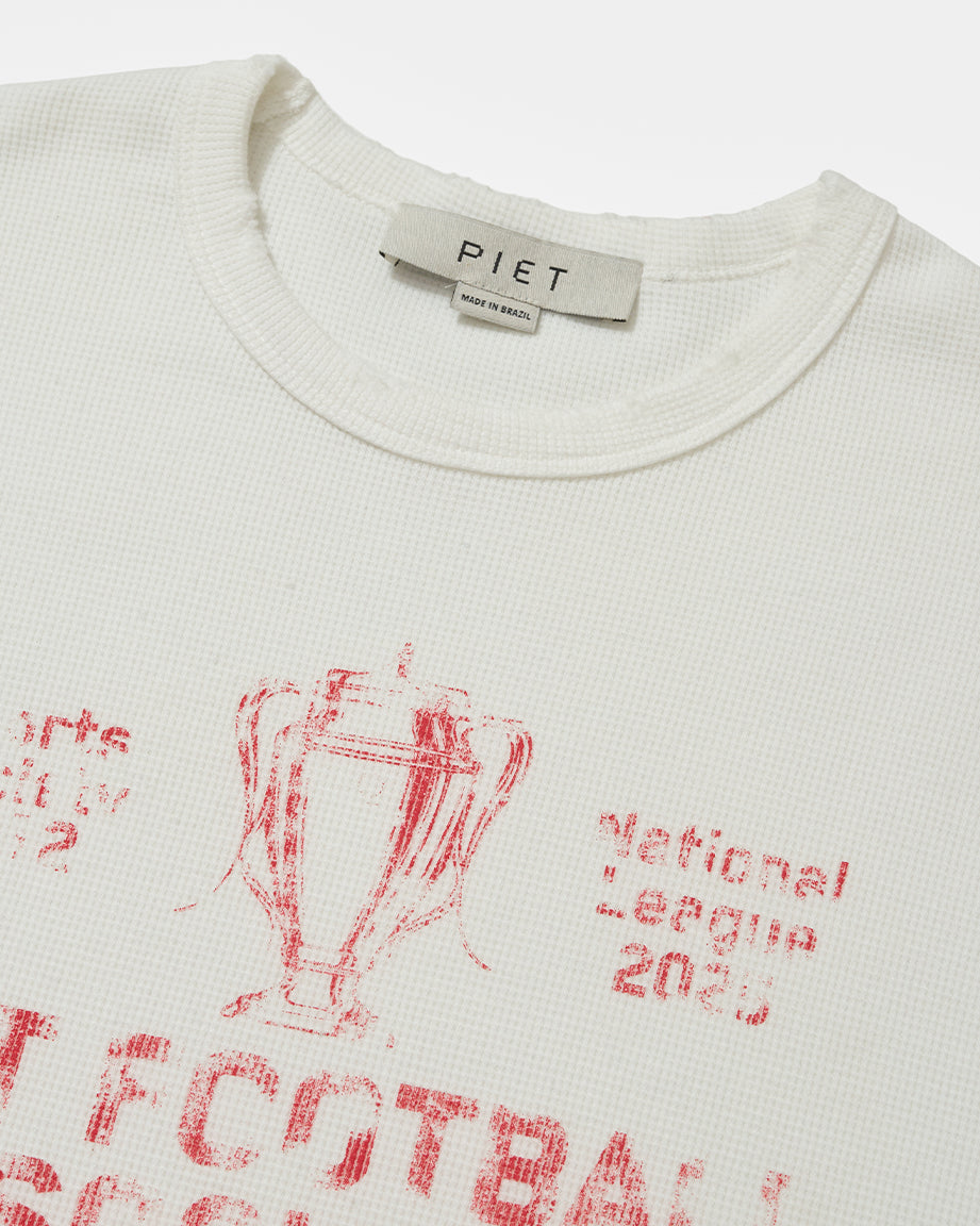 Football Association Long Sleeve T-shirt Bone White