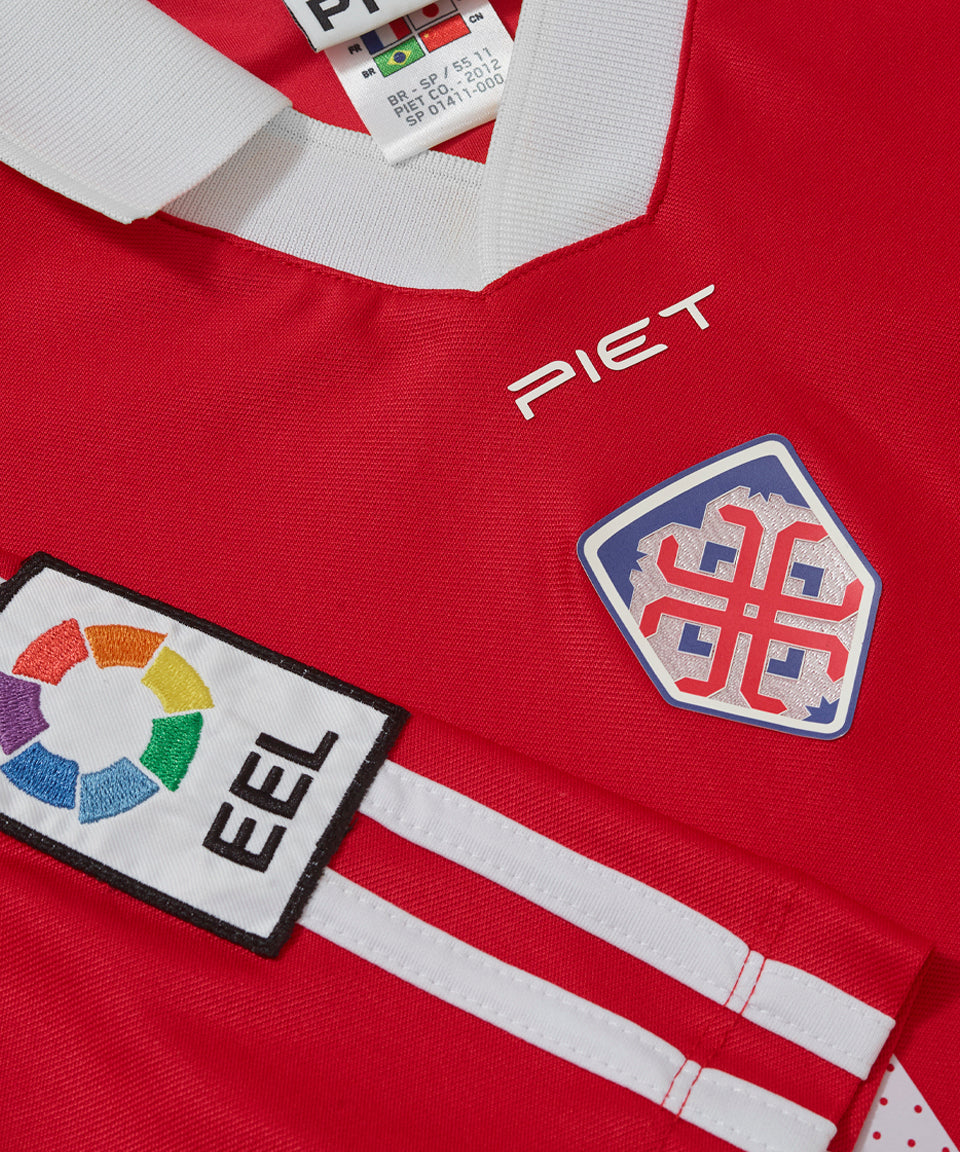 PIET F.C. Short Sleeve Jersey Red