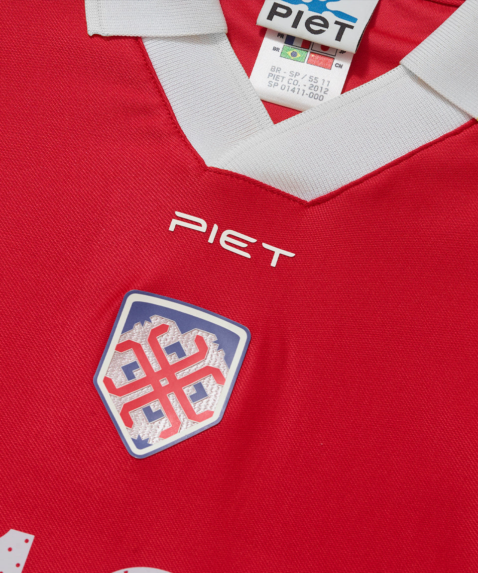 PIET F.C. Short Sleeve Jersey Red