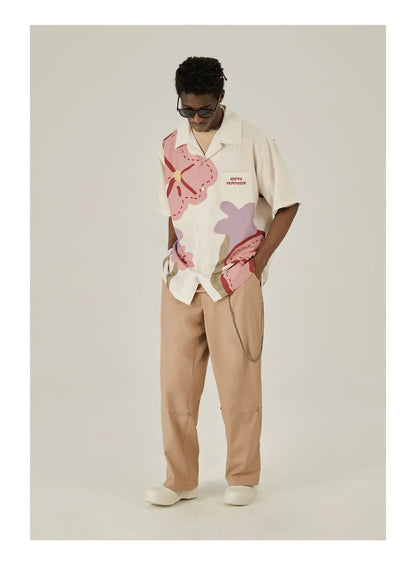 Camisa Floral's Nature