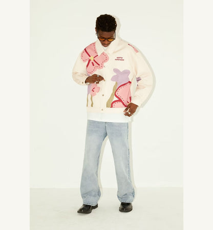 Jaqueta Loose Floral's