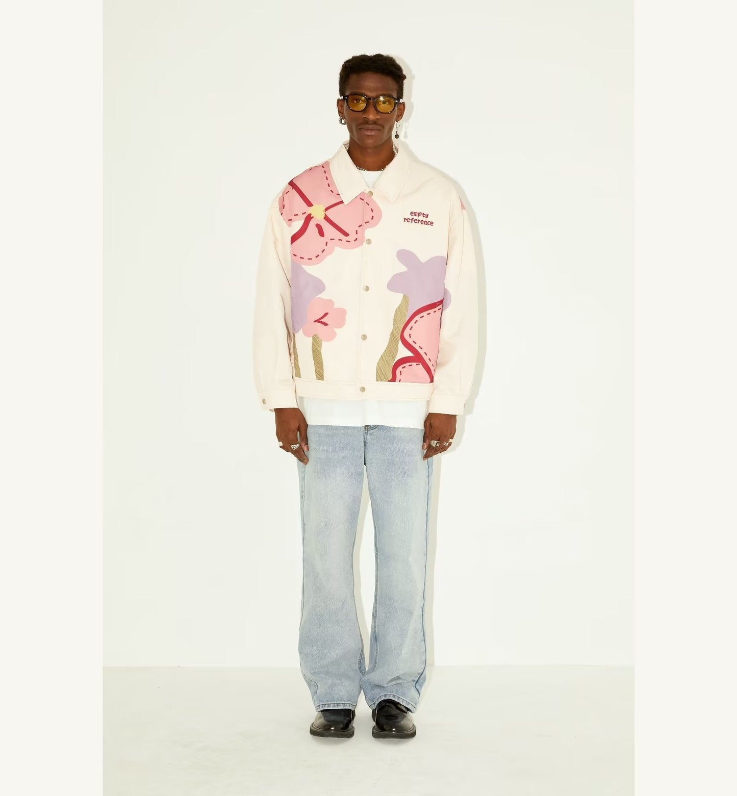 Jaqueta Loose Floral's