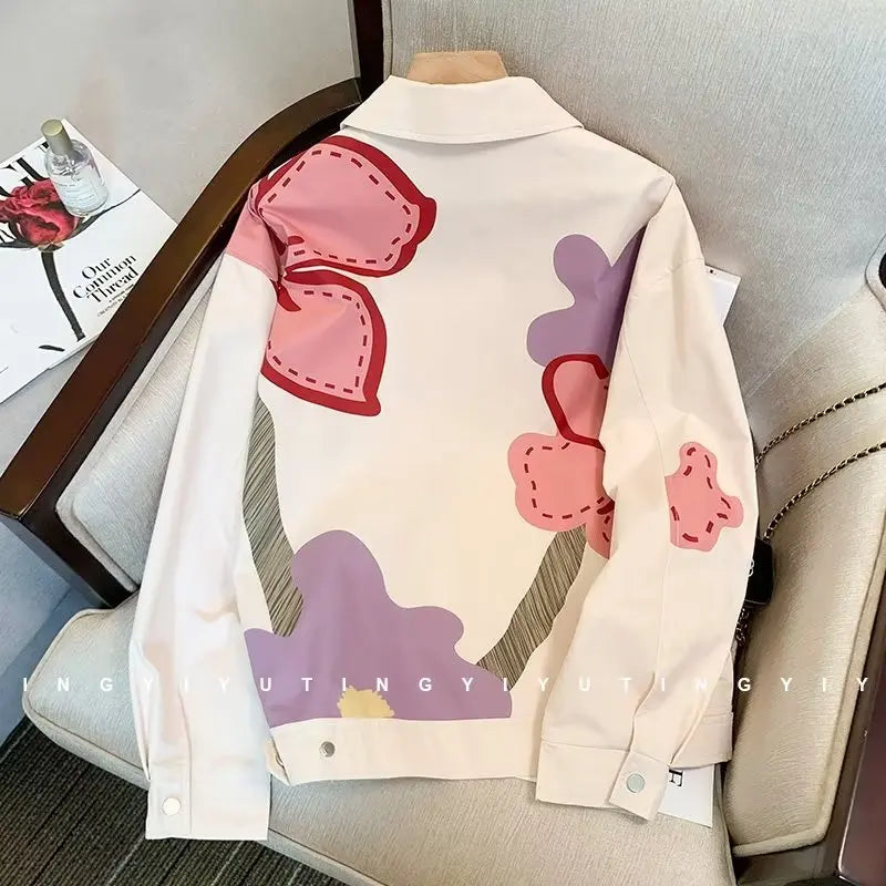 Jaqueta Loose Floral's