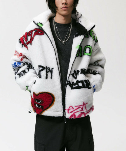 Jaqueta de Caxemira Two Eyes 1975.