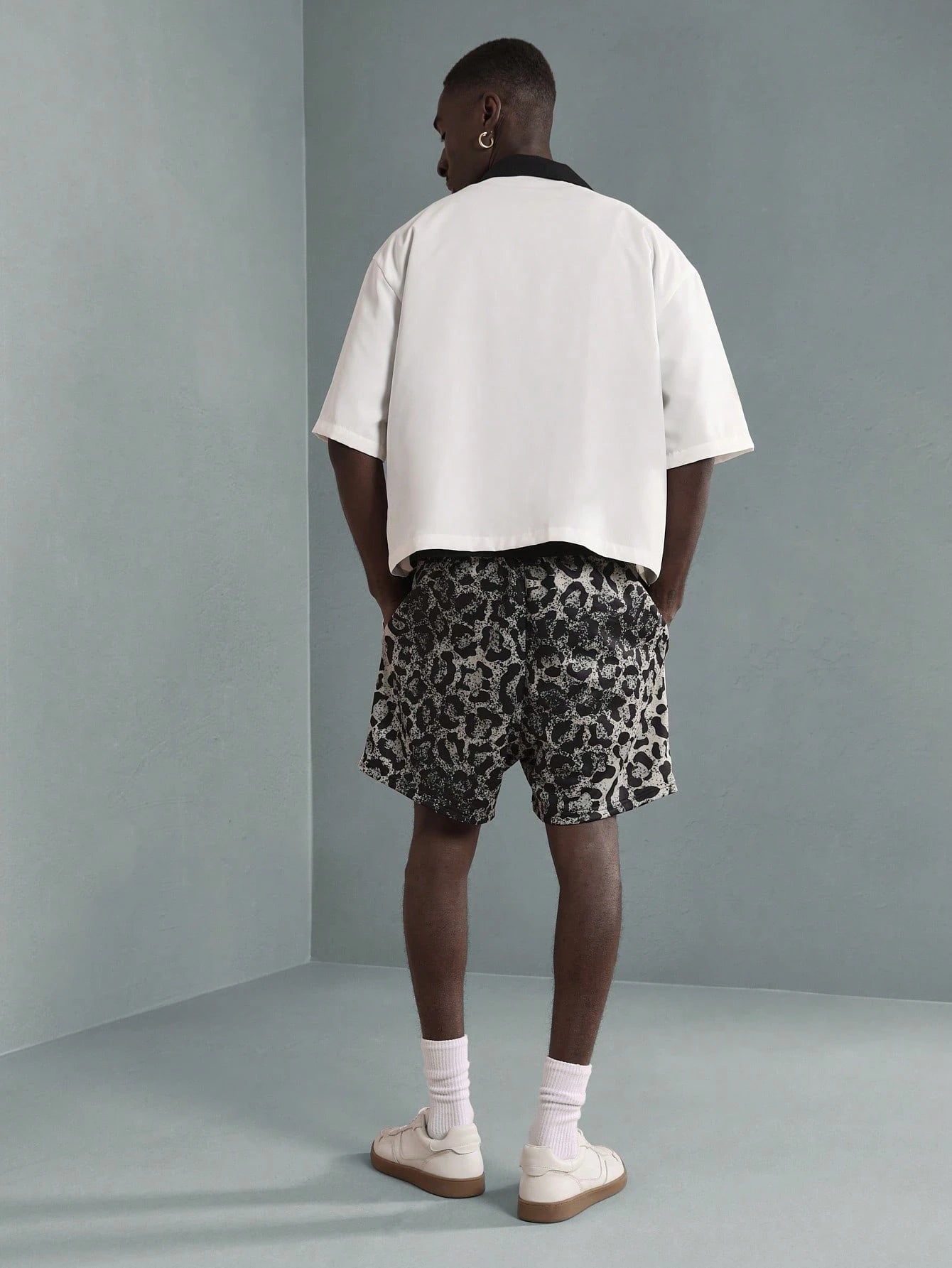 Camisa Manga 3/4 com Gola Padre