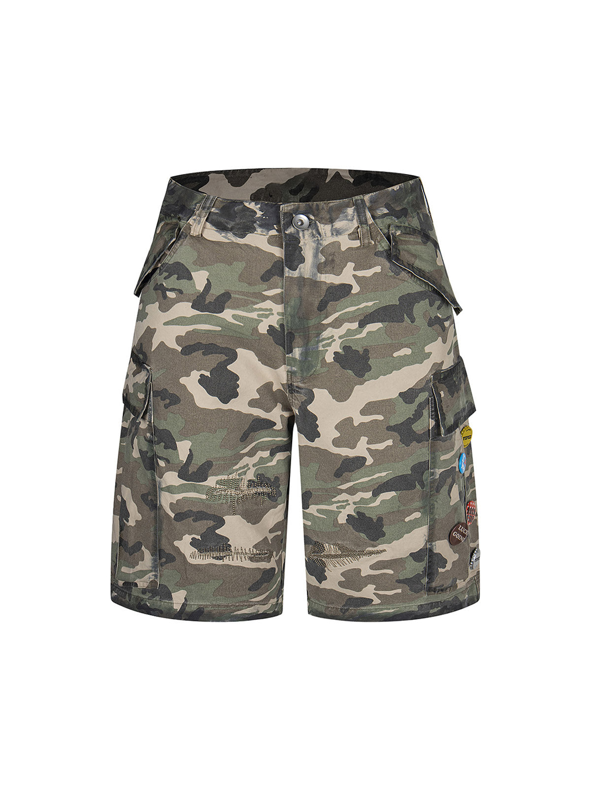 Shorts Camouflage Badge Cargo