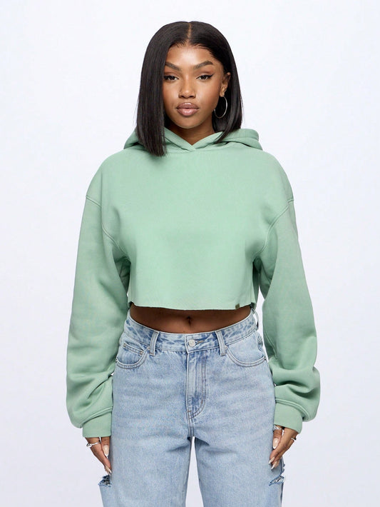 Moletom Oversized Cropped Loungewear
