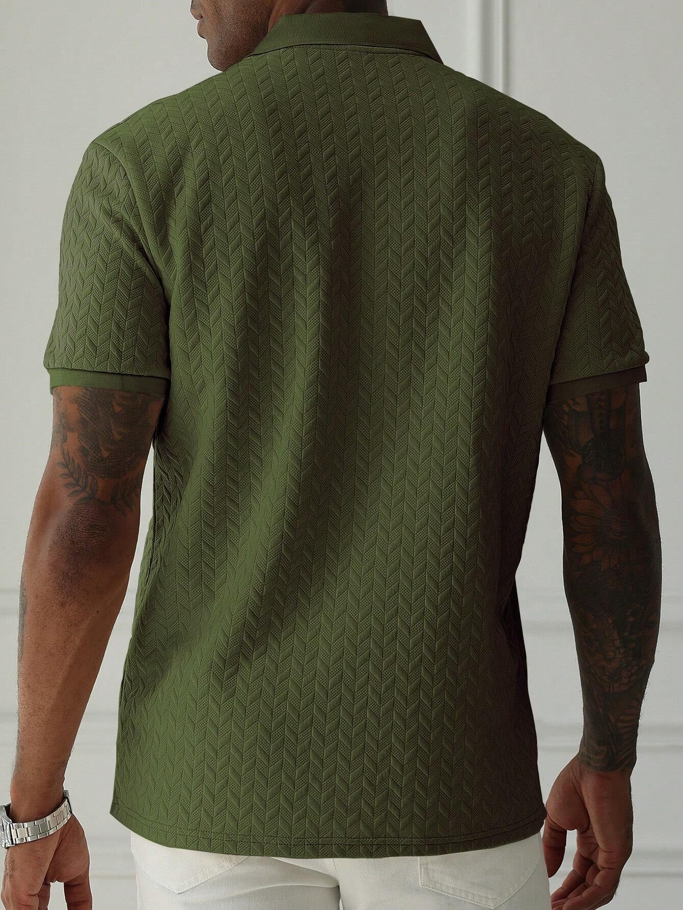 Camisa Polo Homme de Manga Curta