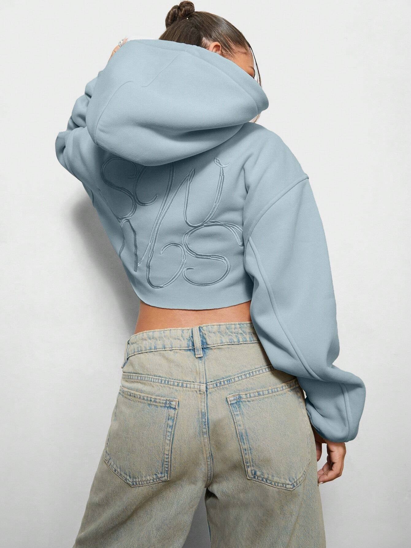 Moletom Oversized Cropped Loungewear