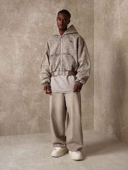 Moletom SMWN Bomber Crop Fit