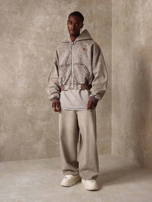 Moletom SMWN Bomber Crop Fit