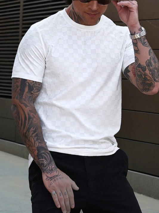 Camiseta CasualCool Casual Masculina Elegance