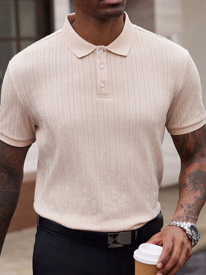 Camisa CasualCool polo casual de manga curta Social