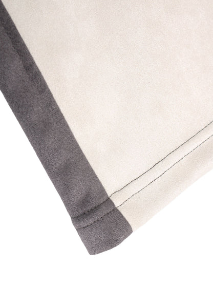 Jersey Deconstructed Contrast Color Stitching Print T-shirt - 2407