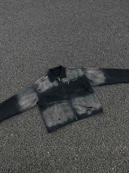 Jaqueta Washed Denim