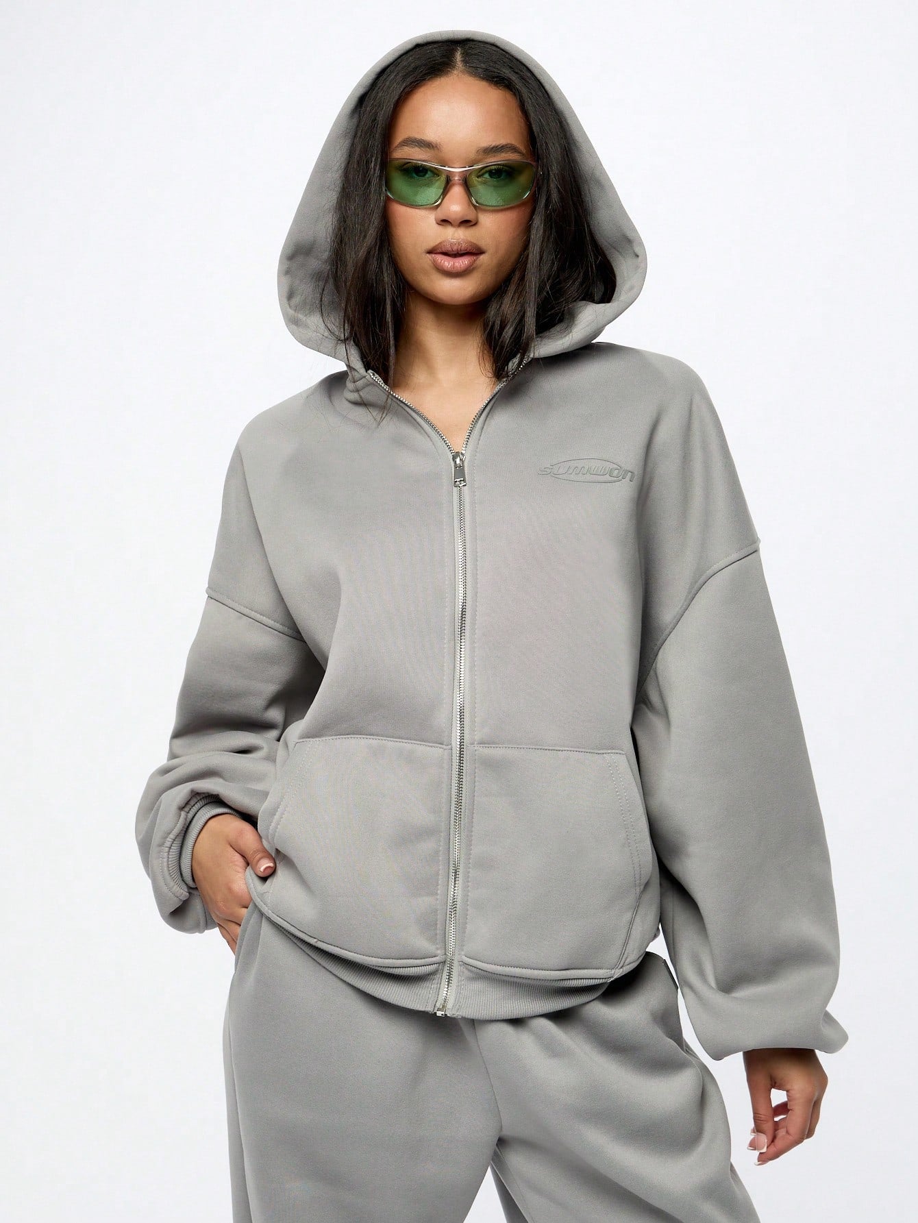 Moletom Oversized Confort Zíper