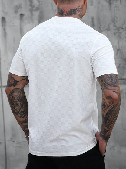 Camiseta CasualCool Casual Masculina Elegance