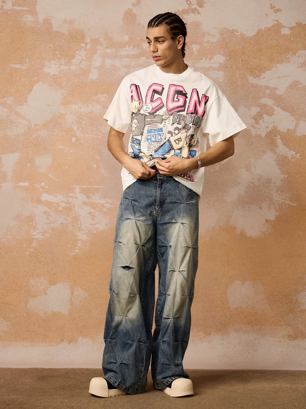 Bold Streetwear Design Graphic T-Shirt