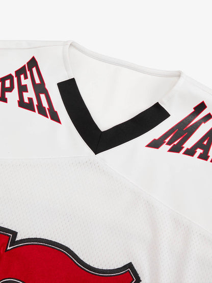 Camiseta Contrast Color Jersey S7ven White