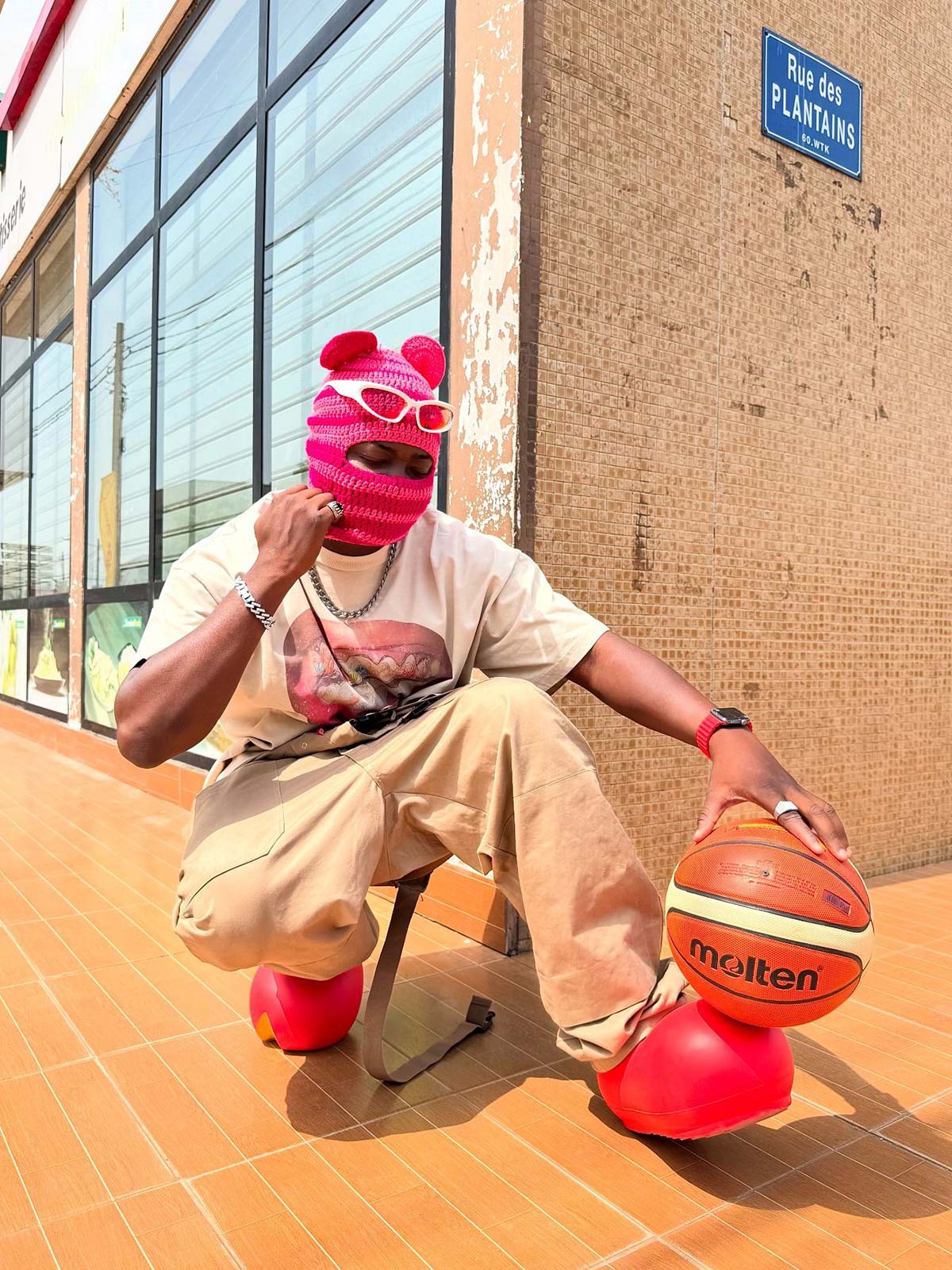 Camiseta Diamond Tooth Pattern