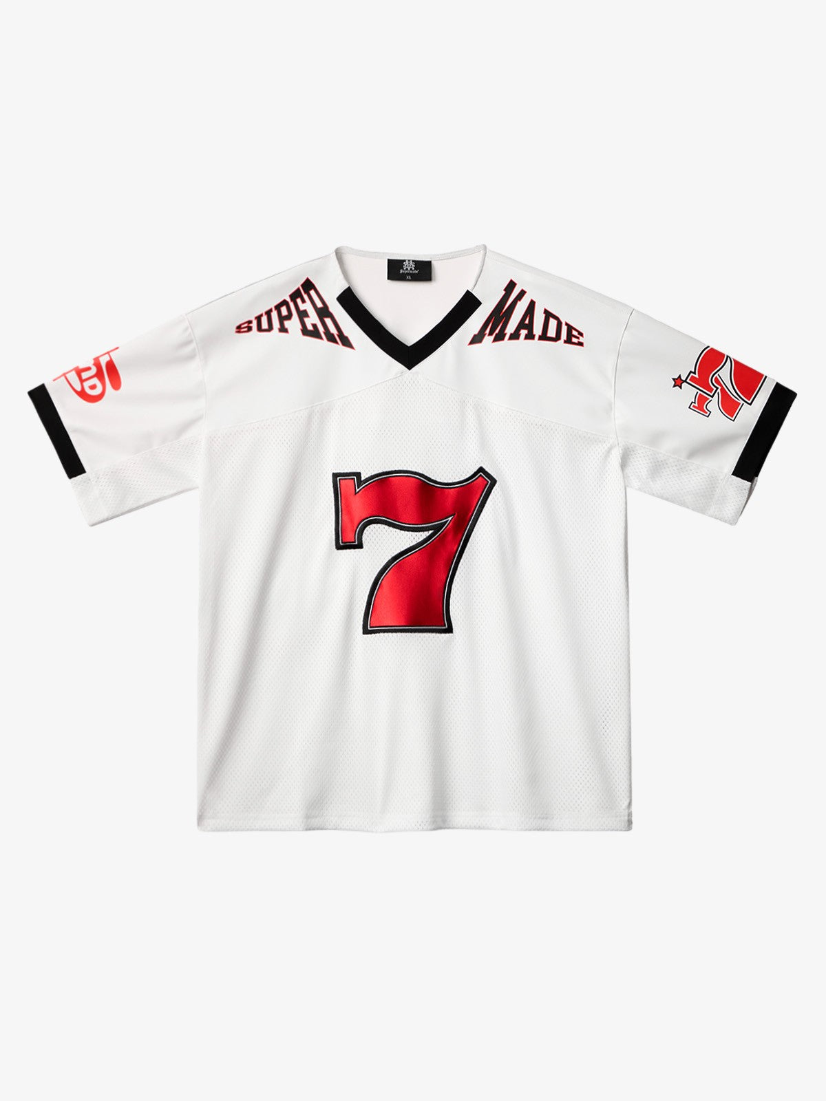 Camiseta Contrast Color Jersey S7ven White