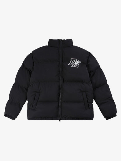 Jaqueta Puffer Retro Letter Down 1993