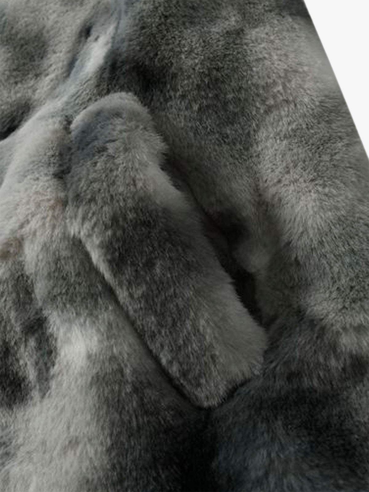 Jaqueta Heavy-Duty Faux Lambswool Tie-Dye Urban