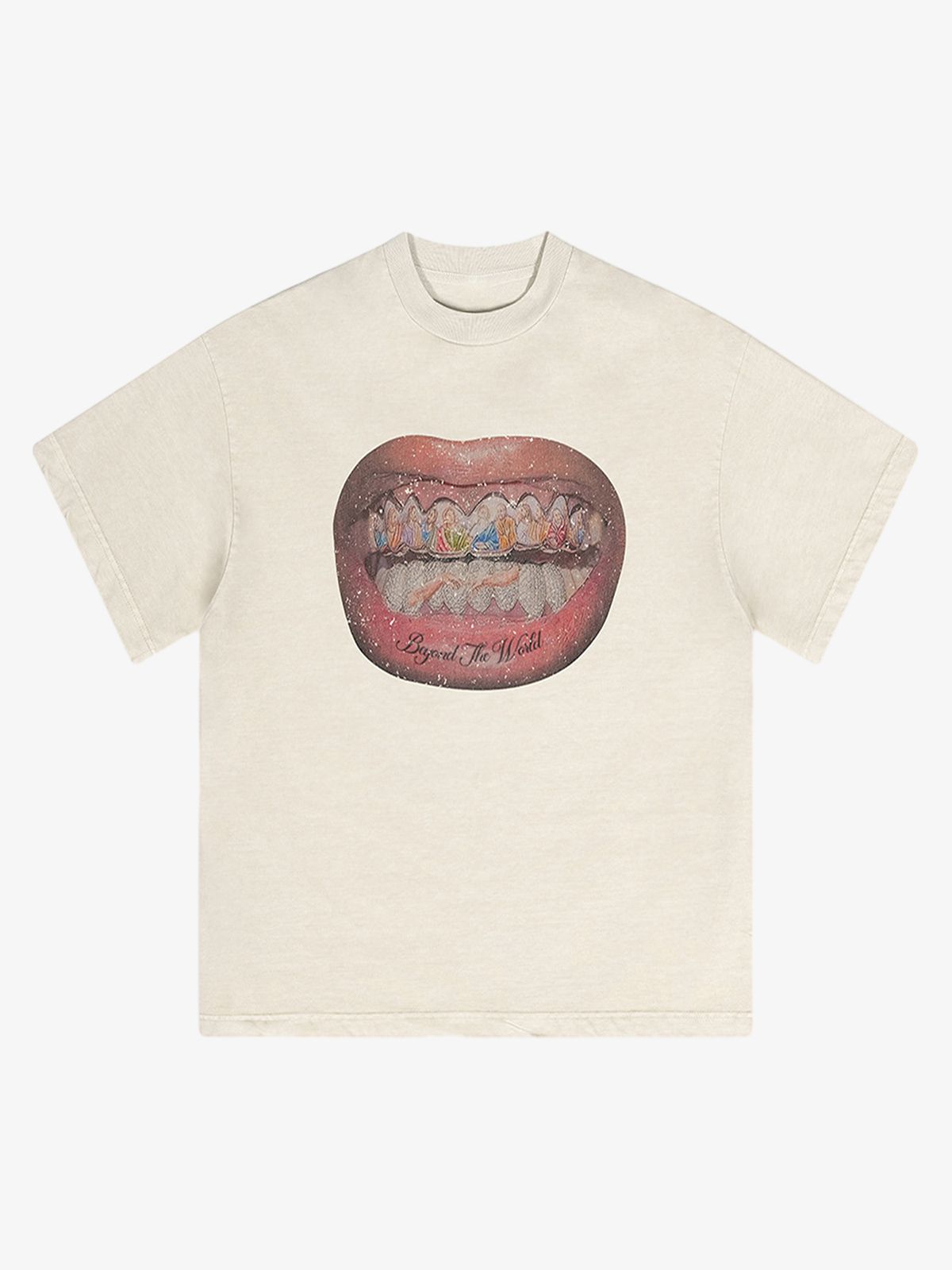 Camiseta Diamond Tooth Pattern