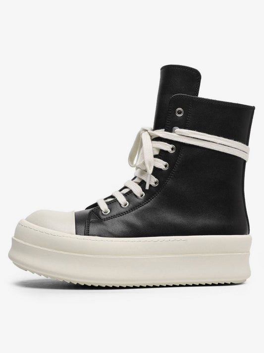 Thesupermade High-top Side Zipper Platform Sneakers - 2273