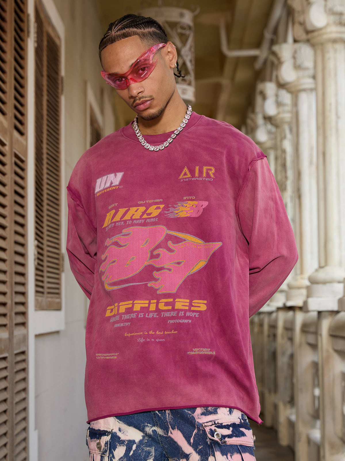 Camiseta Washed RIRS Long