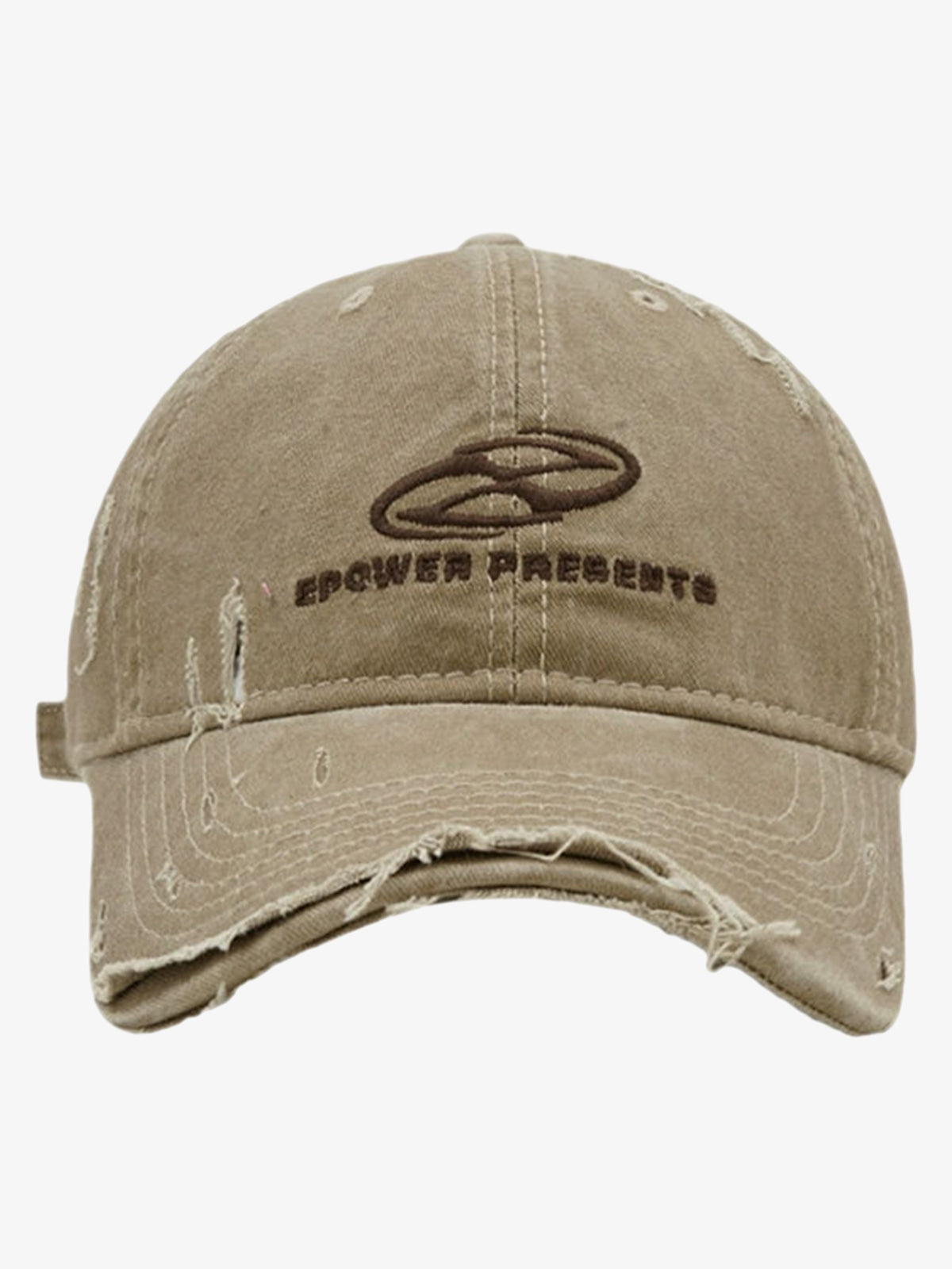 Thesupermade Ripped Denim Baseball Cap - 2028