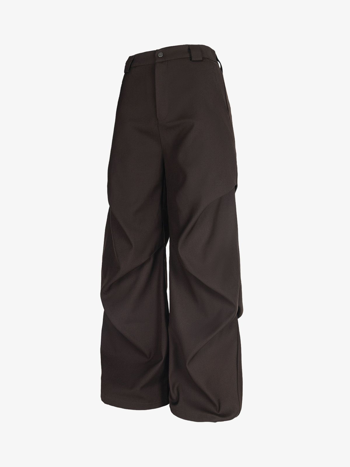 Retro Pleated Drape Cleanfit Pants