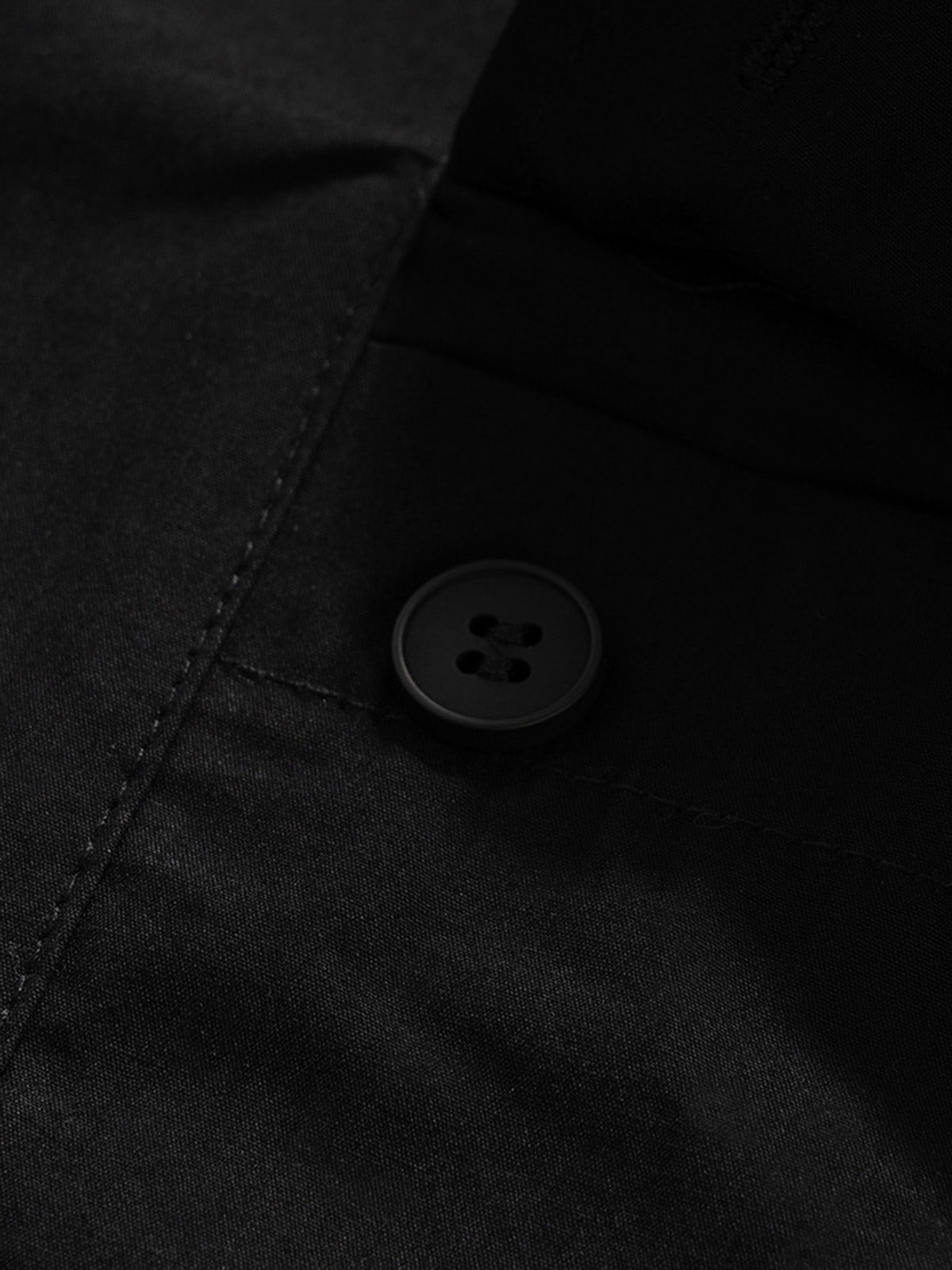 RO Style Multi-Pocket Baggy Flared Pants - 2321