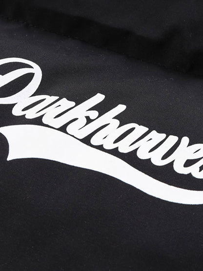 Jaqueta Puffer Retro Letter Down 1993