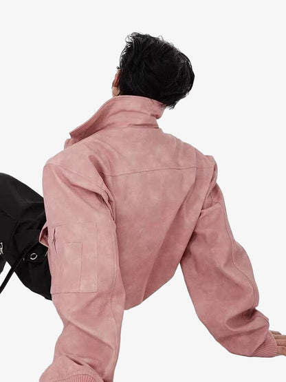 Jaqueta Vintage Motorcycle Suede Street