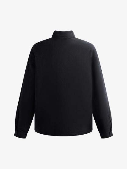 Graphic Portrait Print Long-Sleeve Shirt