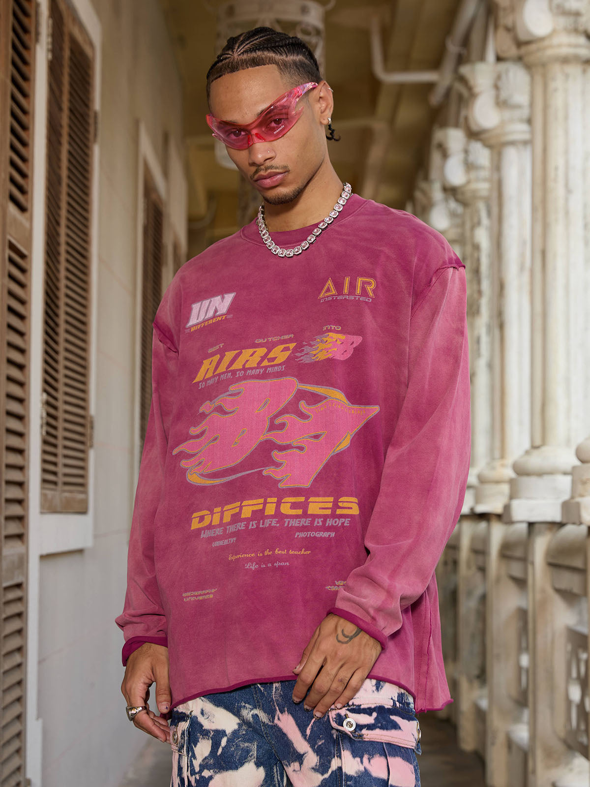 Camiseta Washed RIRS Long