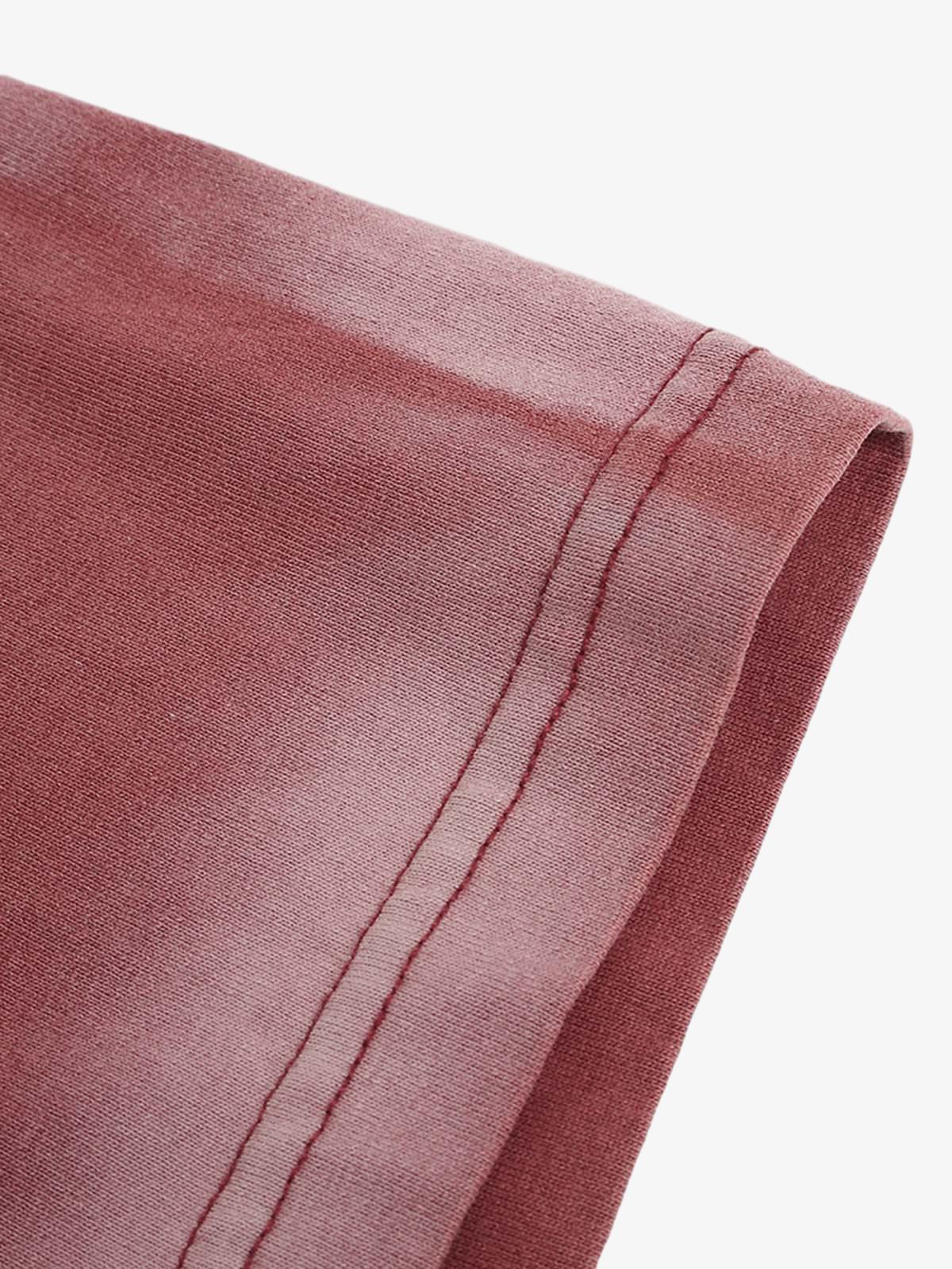 Camiseta Oversized Ink Splash Letter