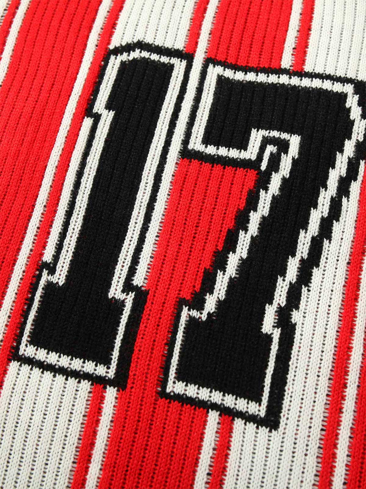 Camiseta Oversized Vintage Striped Baseball sleeved